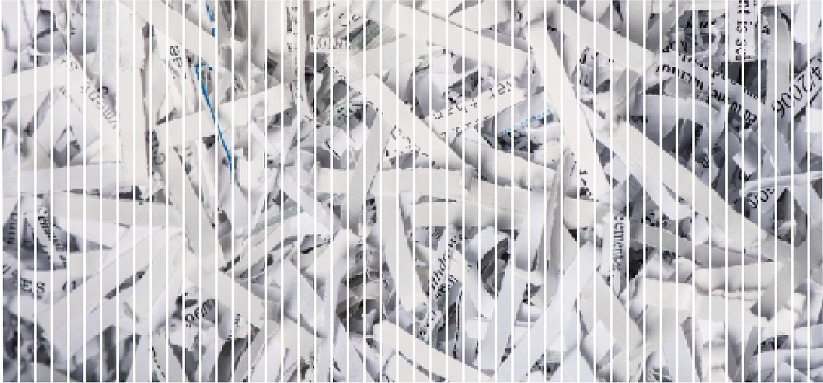 IMAGE: Pile of shredded paper